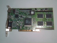 ATI 3D Rage II+DVD NTSC TV-OUT 4MB PCI Video Graphics Card 109-37900-10 Svideo  picture