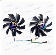 New Graphics Card Cooling Fan For POWERCOOLOR/DATALAND RX590 8GB Red Dragon picture