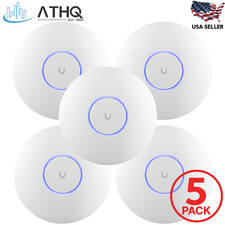 PACK OF 5 Ubiquiti UniFi U6+ Plus Wi‑Fi 6 PoE Gigabit Wireless Access Point NEW picture