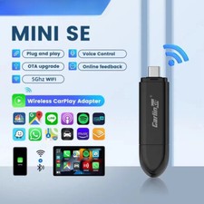 Mini 5 SE Wireless Carplay Adapter For iPhone 5.8Ghz WiFi BT Fast Stable Connect picture