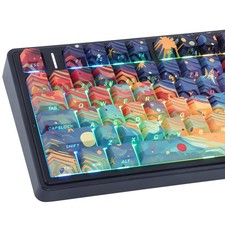 Custom Keycaps 131 Key PBT Starry Sky Side Printed Cherry Profile Keycap Set picture