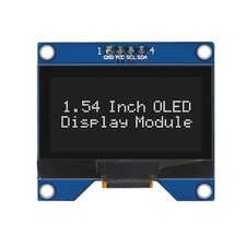 1.54 Inch White OLED Module 128x64 SSD1309 I2C Serial Display Board 4 Pin picture