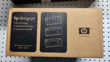 Genuine HP 81 C5067A (3 x C4931A) Light Cyan DesignJet Dye 3 Pack picture