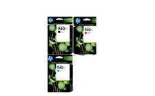 Genuine HP 940XL Ink Cartridge Set CMYK Black Cyan Magenta  8000 8500 picture