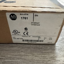 Surplus Sealed Allen Bradley 1761-NET-ENI Ser D Frn 3.22 Ethernet Interface New picture