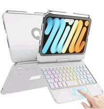 TaIYanG Keyboard Case for iPad Mini 6 7 8.3” Trackpad 360° Backlit  picture