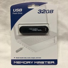 32 GB MEMORY MASTER USB Flash Thumb Drive USB 2.0 Pen Drive Stick PNY FAST SHIP picture