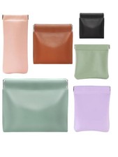 6 Pcs Small Makeup Bag for Purse, Snap Closure Organizer Pouch, Mix colors picture