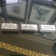 ROMs for NEC PC-8201A Vintage Computer. Y2K Update, Ultimate Rom II and another picture