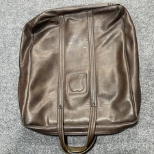 APPLE II 1977 VINTAGE RARE LEATHER COMPUTER CARRY BAG MACINTOSH   picture