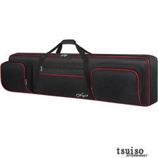 Adjustable Padded 88-Key Keyboard Gig Bag - Organize & Secure Your Music Gear picture