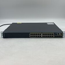 Cisco Catalyst 2960S WS-C2960S-24PS-L 24-Port Gigabit Ethernet PoE. READ picture