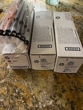 HP 305A 3 pack CF370AM  Toner Cartridges CE411A/ CE412A/13A, Mag, Cyan, Ylw Fast picture