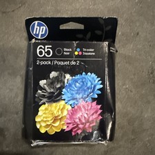 HP Ink Cartridge 65 Black + 65 Tri-Color Exp 2027 picture