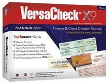 	VersaCheck X9 Platinum 2024 – 5 User Finance and Check Creation Software	 picture