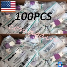 100X Cat6 MiniCom UTP RJ45 Network Jack Module For Panduit CJ688TGVL Giga TX picture