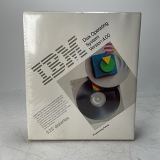 Vintage IBM Disk operating System Version 4.0 DOS 5.25” Disks Factory Sealed  picture