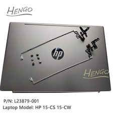 New L23879-001 for HP 15-CS 15-CW Top Rear Lid LCD Back Cover Hinge Screws Gray picture
