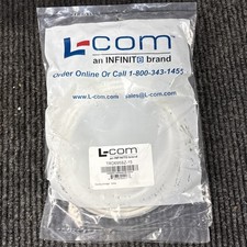 L-Com Shielded Cat 6 Cable, Gray 15.0 ft RJ45 / RJ45 PVC Jacket TRD695SCR-15 picture