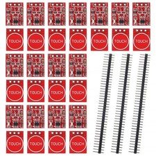 30 PCS TTP223 Touch Switch Sensor Module 3 PCS 40 Pin Header Arduino Pi picture