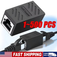 RJ45 Inline Coupler Cat7 Cat6 Cat5e Cat5 Ethernet LAN Network Cable Adapter Lot picture