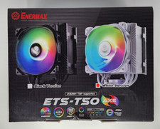ETS-T50 Axe Addressable RGB CPU Air Cooler 230W+ TDP for Intel/AMD WHITE VER. picture