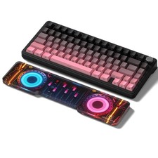 Punk Acrylic Compact 60% Keyboard Wrist Rest Ergonomic Palm Pad AntiSlip Base picture