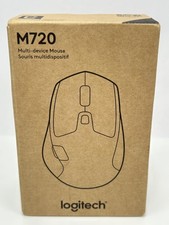 Logitech M720 Triathlon Wireless Mouse Bluetooth USB Multi-Device, Black picture