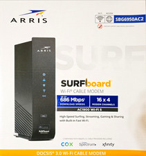 ARRIS SURFboard SBG6950AC2 DOCSIS 3.0 AC1900 WiFi Modem Router 4-Port picture