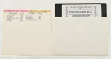 Alpha Systems The Impersonator Floppy Disk 1984 Collectible Vintage Software picture