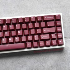 Orange PBT Doubleshot Keycaps Set Cherry Profile for MX Mechanical Keyboards picture
