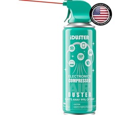 Disposable Compressed Duster 10 oz - Ozone Safe Keyboard & Computer Cleaner picture