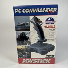 Vintage PC Commander Plus Joystick IBM PC Compatible Game Port XY Trim Auto Fire picture