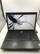 HP PROBOOK 4510S - BOOTS TO BIOS/BAD LCD - INTEL 2 DUO T6570 - 2GB RAM -READ- BB picture