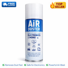 Compressed Air Duster Spray Cleaner for Keyboard PC Electronics picture