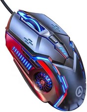 CHONCHOW Gaming Mouse Wired,6 Buttons, 4 Adjustable DPI Up to 3200 DPI, 7 Col... picture