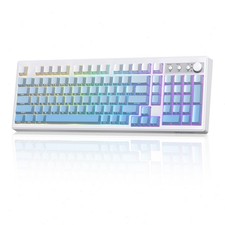 ZIYOU LANG Mechanical  Keyboard Tri-mode K100 Blue PBT Gradient Side-printed RGB picture