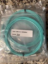 AddOn LC to LC Fiber Optic MM Patch Cable, 3m Aqua OM4 Duplex (LOT of 10) picture