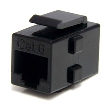 StarTech.com Cat 6 RJ45 Keystone Jack Network Coupler - F/F (C6KEYCOUPLER) picture