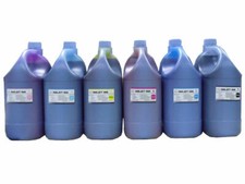 6 Gallon ND® Quality Dye Refill Ink for 673 T673 L800 L805 L1800 CMYKLcLm Tanks picture