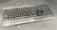 LOGITECH K800 Y-R0065 ILLUMINATED WIRELESS KEYBOARD WITH DONGEL BROKEN CTRL KEY picture