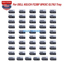 20X 8FKXC G176J KG1CH F238F Tray Caddy Adhesive Stickers Labels FOR DELL G13/12 picture