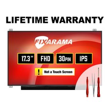 Samsung LTN173HL01 FHD 30 pin IPS Matte LCD Screen + Tools GRADE A+ FIXARAMA picture