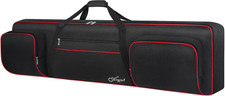Keyboard Bag 88 Key Soft Case with Adjustable Padded Shoulder Straps, Waterproof picture