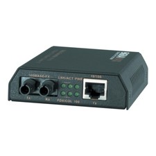 SIGNAMAX Media Converter 065-1140 10/100BaseT/TX to 100 BaseFX Converter - ST picture