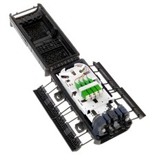 2 In, 4 Out - Indoor/Outdoor Burial Patch & Splice Fiber Enclosure Up to 24 Core picture