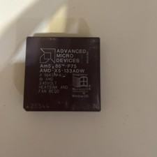 AMD Am5x86-P75 133MHz AMD-X5-133ADW Socket 3 CPU Untested picture