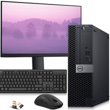 DELL 5060 Desktop PC Intel i5-8th 32GB RAM 1TB SSD 24