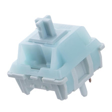 Creamy Jade 45gf Gaming Keyboard Switches, 100 PCS Linear Switch, 5-Pin Pre-Lube picture