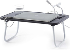 Nestl Foldable Lap Desk Portable Laptop Stand for Bed Couch Reading Writing picture